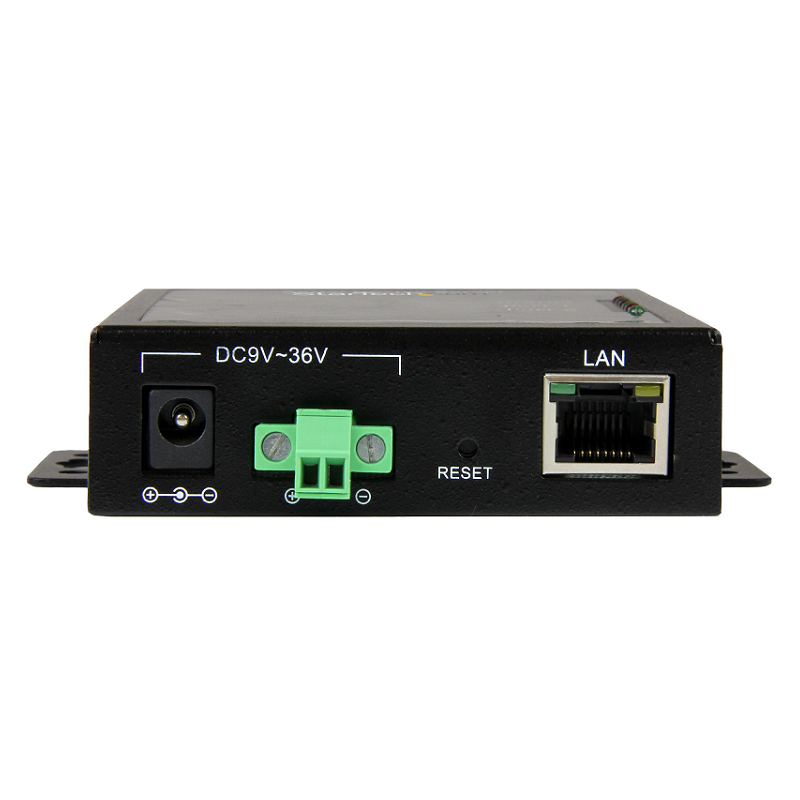 StarTech NETRS2322P 2-Port Serial-to-IP Ethernet Device Server RS232 - Metal and Mountable